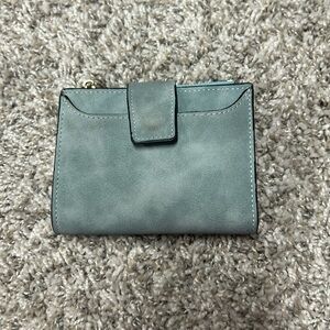 Amazon blueish gray wallet trifold